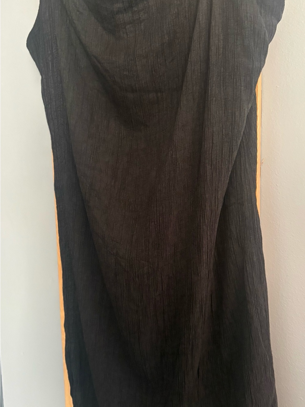 Zara Black Mini Dress with Textured Fabric - Picture 2 of 4